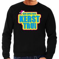 Mijn super foute kersttrui foute Kerst sweater / trui zwart voor heren - Foute party outfit Mijn super foute kersttrui foute Kerst sweater / trui zwart voor heren - Foute party outfit