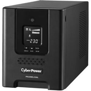 CyberPower PR2200ELCDSL UPS Line-interactive 2200 VA 1980 W 9 AC-uitgang(en)