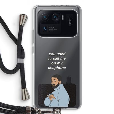 Hotline bling: Xiaomi Mi 11 Ultra Transparant Hoesje met koord