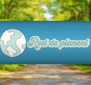 Fiets stickers red de planeet