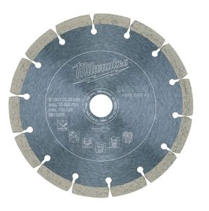 Milwaukee Accessoires Diamantdoorslijpschijf DUH 180 - 4932399541