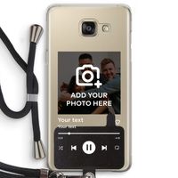 Music Player: Samsung Galaxy A5 (2016) Transparant Hoesje met koord