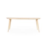 Eleonora Deens Ovale Eettafel 'Elijah' Eiken, 220 x 100cm, kleur Naturel