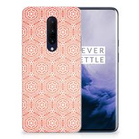 OnePlus 7 Pro TPU bumper Pattern Orange - thumbnail