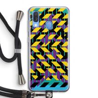 Skew Bee 3: Samsung Galaxy A40 Transparant Hoesje met koord