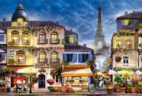 Wooden City 2in1 Houten Legpuzzel Breakfast in Paris