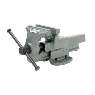 Ivana 56299 Bankschroef staal antraciet - met pijpklem 120 mm