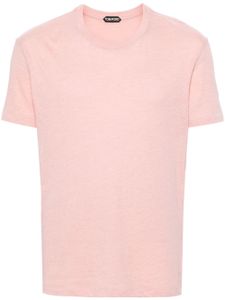 TOM FORD t-shirt à logo brodé - Rose