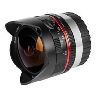 Samyang 8mm f/2.8 UMC Fisheye II Fujifilm X-mount objectief Zwart - Tweedehands