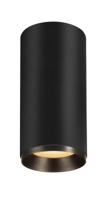 SLV OpbouwspotNuminos L cilinder zwart 2700K - 24gr - 1004314