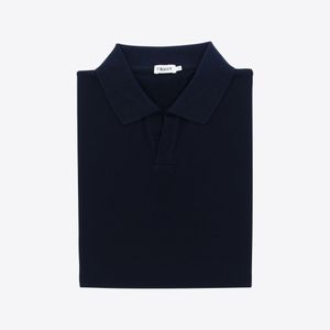 Polo Blauw Jersey