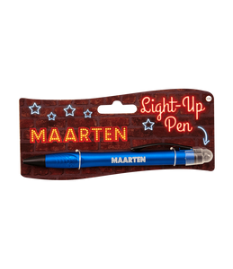 Light up pen Maarten