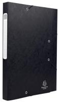 Exacompta Elastobox Cartobox rug van 2,5 cm, zwart, 5/10e kwaliteit Exacompta Elastobox Cartobox rug van 2,5 cm, zwart, 5/10e kwaliteit