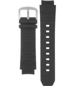 Horlogeband Casio 10408301 / BGA-150-1B Kunststof/Plastic Zwart 16mm