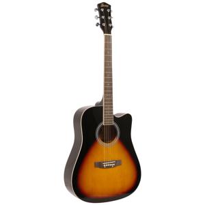 Fazley W40-SB akoestische western gitaar sunburst