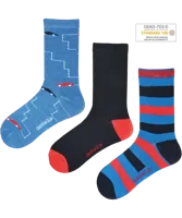 Gianvaglia 3-pak kinder sokken - combi - thumbnail