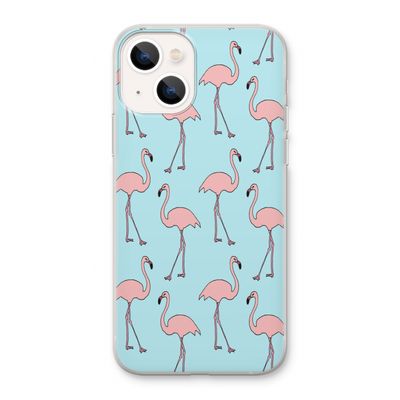 Anything Flamingoes: iPhone 13 Transparant Hoesje