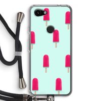 Waterijsje: Pixel 3a Transparant Hoesje met koord