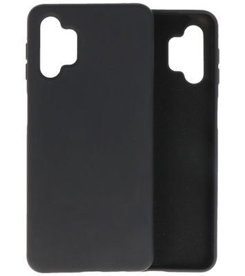 Lunso - Softcase hoes - Samsung Galaxy A32 - Zwart