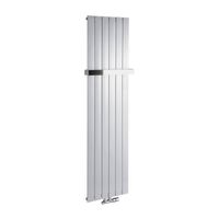 Designradiator Sapho Colonna Recht Middenaansluiting 45x180 cm 910W Zilver Sapho - thumbnail