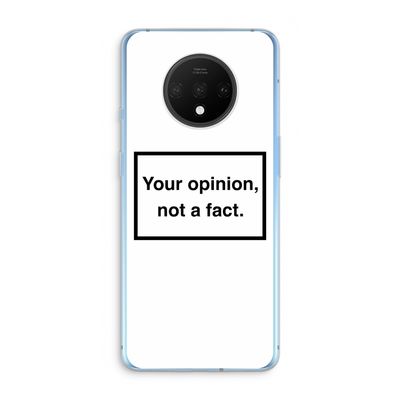 Your opinion: OnePlus 7T Transparant Hoesje