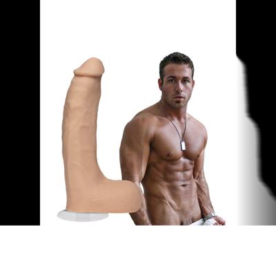 Doc Johnson Chad White - Realistic ULTRASKYN Dildo - 8 / 20 cm