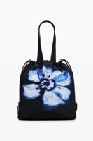 Middelgrote rugzak bloem - BLACK - U Middelgrote rugzak bloem - BLACK - U