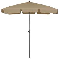 VidaXL Strandparasol 180x120 cm taupe