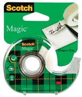 Scotch Magic Tape - Navulbare Dispenser - 19 mm x 15 m - thumbnail