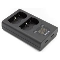 ChiliPower Canon BP-511 / BP-511A dubbellader voor 2 camera accu's (tegelijk)