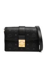 MCM petit sac à bandoulière monogrammé Tracy - Noir