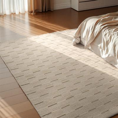 Wollen Vloerkleed Scala - Crème 300x200cm - Wol - Dekbed-Discounter.nl