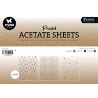 Studio Light • essentials acetate sheet snowflakes white