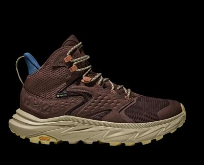Hoka Anacapa 2 Mid Gtx Hoge Wandelschoen Heren Walnut/Oyster Mushroom 9