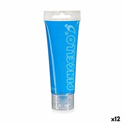 Acrylverf 75 ml Licht Blauw (12 Stuks)