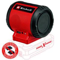 Einhell Power X-Change TC-SR 18 Li BT - Solo Bluetooth luidspreker AUX, USB Rood