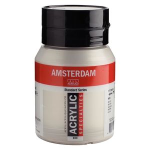 Amsterdam 17728002 acrielverf 500 ml Zilver Koker