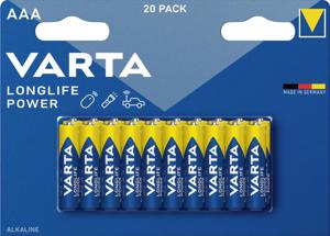 VARTA Longlife Power AAA (LR03) batterij 20 stuks