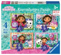 Ravensburger puzzel 12-16-20-24 stukjes gabbys dollhouse