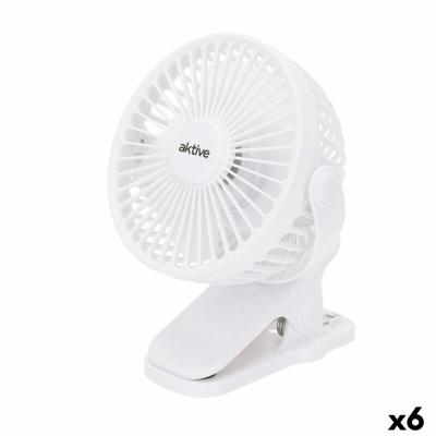 Oplaadbare bureauventilator Aktive (6 Stuks)