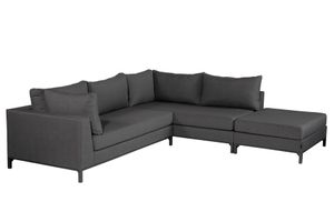 WOOOD Loungeset 'Sicilië' Rechts, kleur Donkergrijs