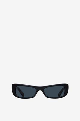 Jacquemus zonnebril Capri JAC55C1SUN black