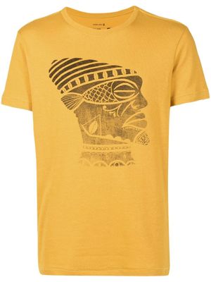 Osklen t-shirt à imprimé graphique - Jaune