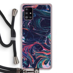 Light Years Beyond: Samsung Galaxy A51 5G Transparant Hoesje met koord