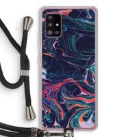 Light Years Beyond: Samsung Galaxy A51 5G Transparant Hoesje met koord Light Years Beyond: Samsung Galaxy A51 5G Transparant Hoesje met koord