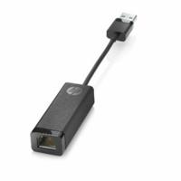 Adapter USB 2.0 naar Netwerk RJ45 HP 4Z7Z7AA Zwart
