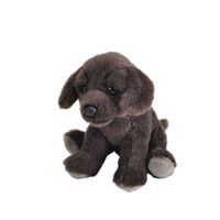 Pluche knuffel Bruine Labrador hond van 13 cm - thumbnail