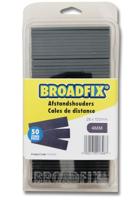 Boradfix 100x28mm Vlakke Vulplaatjes | 4mm | 50 stuks - F4C50EC