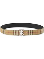 Burberry ceinture réversible à motif Vintage Check - Tons neutres - thumbnail