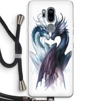 Yin Yang Dragons: LG G7 Thinq Transparant Hoesje met koord